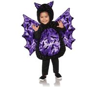 Underwraps Viola Pipistrello Costume Ventre Bambini Carino Halloween Star 27694