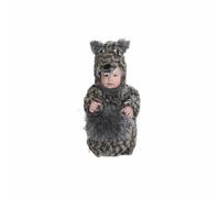 Underwraps Wolf Bunting Piumino Peluche Costume Halloween Bimbo Neonato 25824