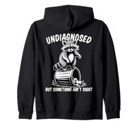 Undiagnosed But Something Ain't Right Felpa con Cappuccio