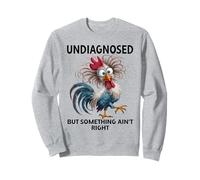 Undiagnosed But Something Ain't Right Funny Chicken Coworker Felpa