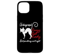 Undiagnosed But Something Aint Right Funny Crazy Cat Lady Custodia per iPhone 15 Plus