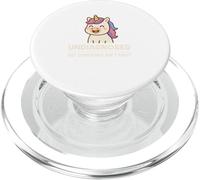 Undiagnosed But Something Ain't Right Funny Kawaii Unicorn PopSockets PopGrip per MagSafe