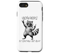 Undiagnosed But Something Ain't Right Funny Raccoon Feral Custodia per iPhone SE (2020) / 7 / 8