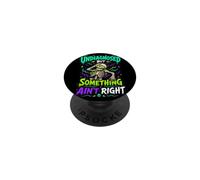 Undiagnosed But Something Ain't Right Funny Skeleton Citazione PopSockets PopGrip Adesivo