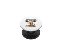 Undiagnosed But Something Ain't Right Grumpy Funny Cat PopSockets PopGrip Adesivo