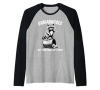 Undiagnosed But Something Ain't Right Maglia con Maniche Raglan