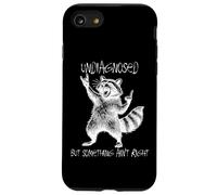 Undiagnosed But Something Ain't Right Raccoon Feral Funny Custodia per iPhone SE (2020) / 7 / 8
