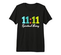 Undici 11 Angel Time 1111 Sincronicità dell'essere Spirituale Maglietta Premium
