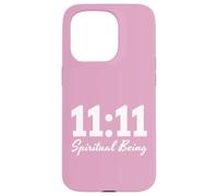 Undici 11 Essere spirituale 1111 Sincronicità del tempo degli angeli Custodia per iPhone 15 Pro