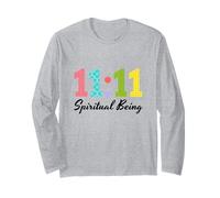 Undici 11 Essere Spirituale 1111 Sincronicità del Tempo degli Angeli Maglia a Manica