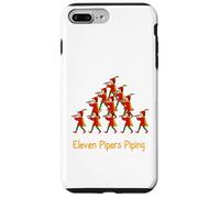 Undici Pipers Piping Dodici Giorni Di Natale Custodia per iPhone 7 Plus/8 Plus