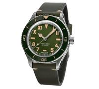 Undone Basecamp Cali Green Automatico Acciaio Nero Tessuto Verde Orologio Uomo