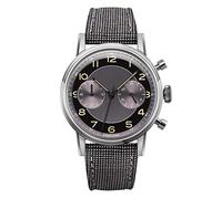 Undone Tuxedo Cronografo Ibrido Quarzo Meccanico Acciaio Grigio Nero Tessuto Orologio Uomo