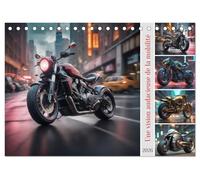 Une vision audacieuse de la mobilité (Calendrier de bureau 2026 DIN A5 vertical), CALVENDO calendrier mensuel: Découvrez le futur de la conduite avec nos motos futuristes.