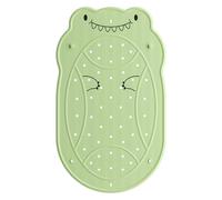 UNEEDE Tappetino da bagno antiscivolo per bambini, motivo: dinosauri, tappetino da doccia per bambini, 76 x 45 cm, tappetino da bagno per bambini, tappetino antiscivolo per vasca da bagno, forti