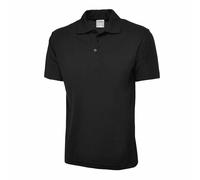 UNEEK 3 Confezione Unisex Uomo Classico Polo Tinta Unita Vuoto Tee Lavoro Manica