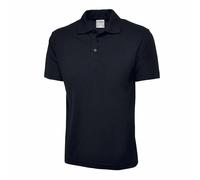 UNEEK 3 Confezione Unisex Uomo Classico Polo Tinta Unita Vuoto Tee Lavoro Manica