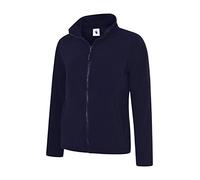 Un lothing Giacca Classica da Donna in Pile con Zip Intera
