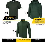 Uneek Pack Da Lavoro: 2 Felpe, 5 T-Shirt, 1 Giacca Softshell Uniforme Kit