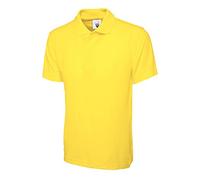 Uneek Clothing Polo unisex in tessuto 220 g/m2 Giallo L