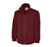 Uneek UC601 380 gsm Premium-Giacca in Micropile con Zip Intera Bordeaux XX-Large