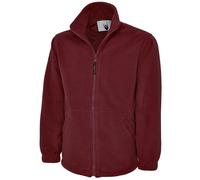 Uneek clothing Blusa unisex in pile, Bordeaux, L