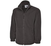 Uneek Classico Donna Uomo Cerniera Intera Felpa IN Pile Casual Lavoro Extra Warm
