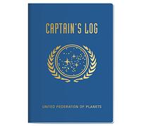 Unemployed Philosophers Guild Star Trek Captain's Log Passport Sized Mini Notebook