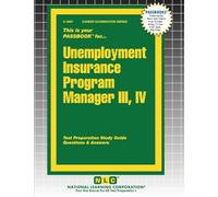 Unemployment Insurance Program Manager III, IV: 4967
