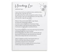 Unending Love Poem By Tagore Poster