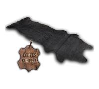 unendlich schoen - Tappeto in vera pelliccia di mucca, piccolo, passatoia per soggiorno, corridoio, ingresso, pelliccia di bovino per piccole superfici