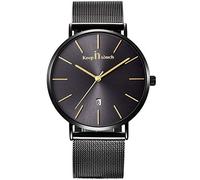 Unendlich U Infinite U-Watch Impermeabile per Gli Uomini Orologi Sportivi Al Quarzo Orologi Analogici Lussuosi Moda Casual Orologio Rotondo Nero/Blu Data