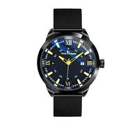 Unendlich U Infinity U-Ultra-sottile Orologio al quarzo per uomo Orologi da polso alla moda Orologio casual impermeabile con quadrante data in acciaio inossidabile Numeri romani stereoscopici