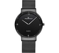 Unendlich U-Watch Couple Orologio al quarzo ultrasottile per uomo Moda Casual Orologi da polso Idea regalo in acciaio inossidabile impermeabile per coppia