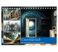 Unerklärlich (Tischkalender 2026 DIN A5 quer), CALVENDO Monatskalender: Surreale Visionen jenseits der Realität