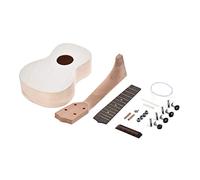 Unfinished 21 "Ukelele Saxophone Chitarra Kit FAI DA TE Corpo In Legno Di Acero E Collo Tastiera In Palissandro W/Pioli Dado Del Ponte Della Corda Corpo chitarra