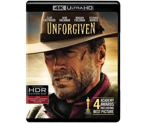 Unforgiven (1992) (4K Ultra HD) (4K UHD Blu-ray) Clint Eastwood Gene Hackman
