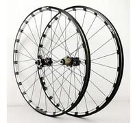 UNFRASLOP MTB Bicicletta Cerchi 26 27,5 29 Pollici Freno A Disco Wheelset Sigillato Cuscinetto QR Bicicletta Anteriore E Posteriore Ruota 24 Fori 7-11 velocità Cassetta,Nero,29inch