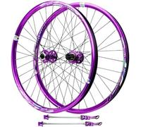 UNFRASLOP Set di Ruote per Mountain Bike da 26 27,5 29 Pollici, Cerchio in Lega di Alluminio Anteriore 2 Posteriore 4 Cuscinetti 32H Freno A Disco 9 Mm Sgancio Rapido,HG,27.5inch