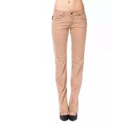 Ungaro Fever Beige Cotton Women Pant - W28
