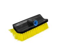Unger HydroPower - Spazzolone professionale a doppio livello da 25,4 cm, compatibile con manico Waterflow, spazzola per pulire e strofinare, ideale per garage, vialetto, terrazza, cemento e mattoni
