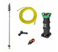 UNGER Kit PRO - Pulizia Pannelli e Vetrate - con Spazzola a Scelta