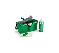 Unger Kit Pulizia Vetri Completo ErgoTec 6-in-1, Set Professionale AK015