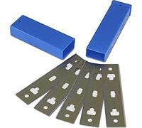 Unger Professional 970270C - Lame di ricambio da 10,2 cm, confezione da 5, colore: Argento
