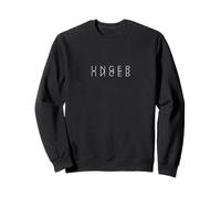 Unger Reflections - Personalizzato Mirrored Cognome Art Felpa