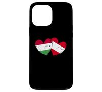 Ungheria Austria Bandiera Cuore Ungherese Patrimonio Austriaco Custodia per iPhone 13 Pro Max