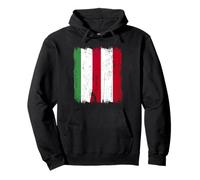Ungheria Austria Mezza Bandiera Ungherese Austria Patrimonio Felpa con Cappuccio