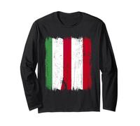 Ungheria Austria Mezza Bandiera Ungherese Austria Patrimonio Maglia a Manica