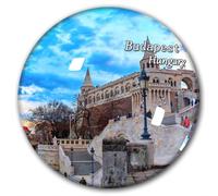 Ungheria Budapest frigorifero magnete adesivo frigorifero magnete decorativo viaggio souvenir vetro