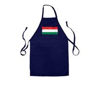 Ungheria Grunge Stile Bandiera - Unisex Bambini Grembiule - Ungheresi Budapest